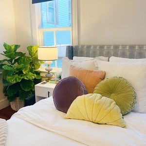 Urban Outfitters Home Velvet Pillows